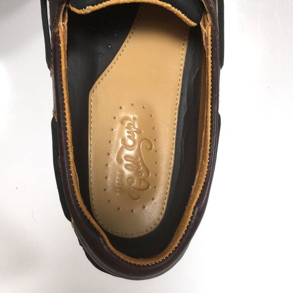 Sperry Gold Cup Mako 2-Eye Boat Shoes Mens Size 12 Brown Leather STS25261 - Picture 9 of 9